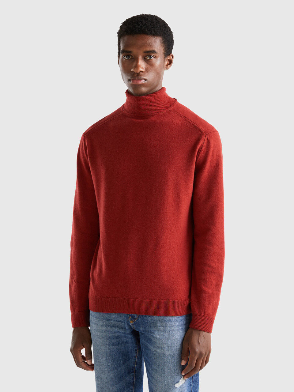 Jerseis Cuello Alto Hombre Nueva Coleccion 2024 Benetton