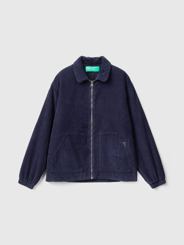 Chaqueta acolchada de pana Hombre