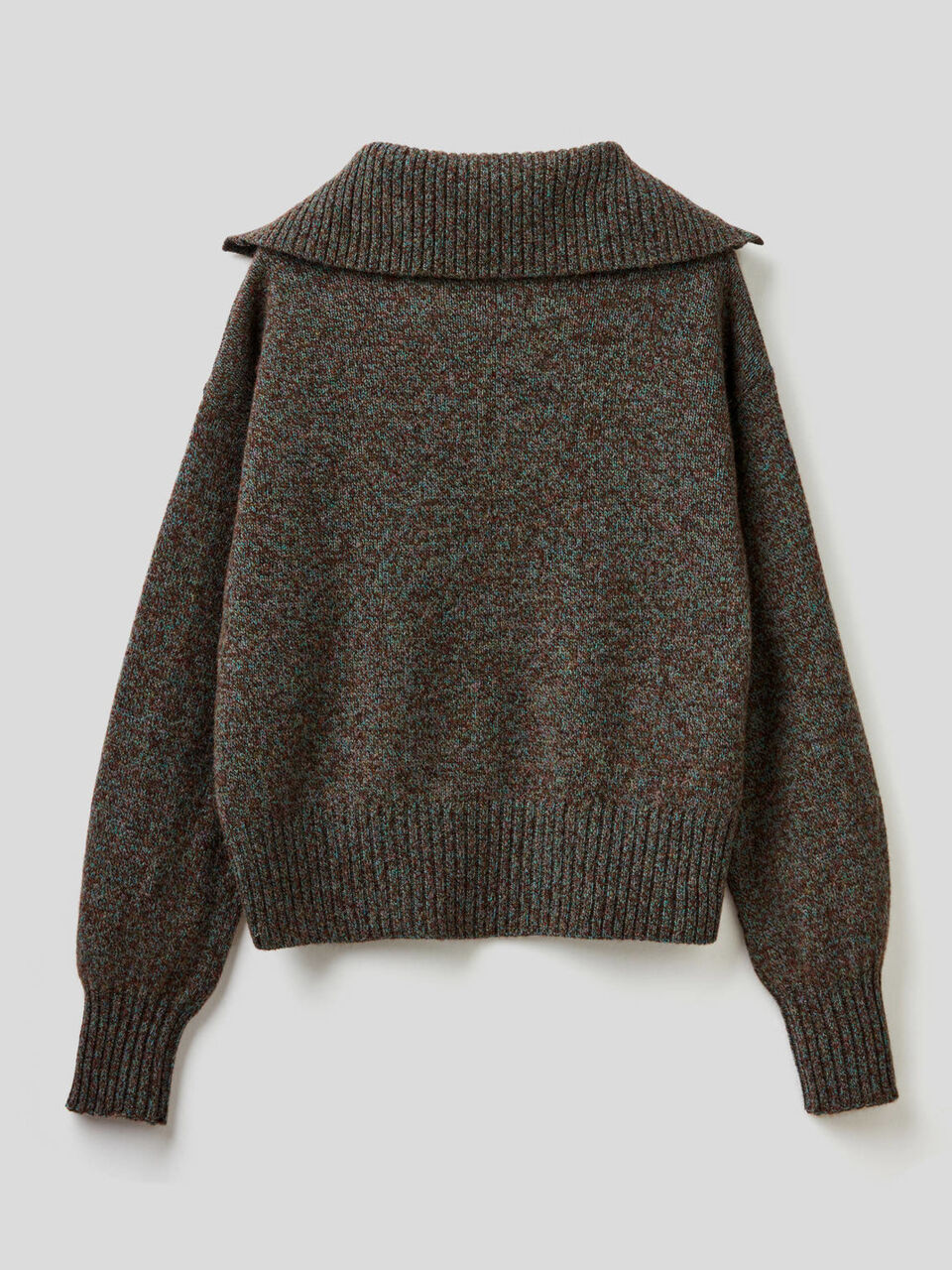 Polo de pura lana tricot Shetland image number 2