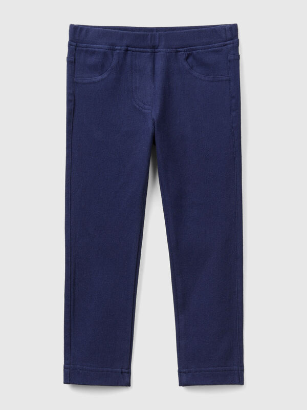 Pantalones de felpa súper stretch Niña