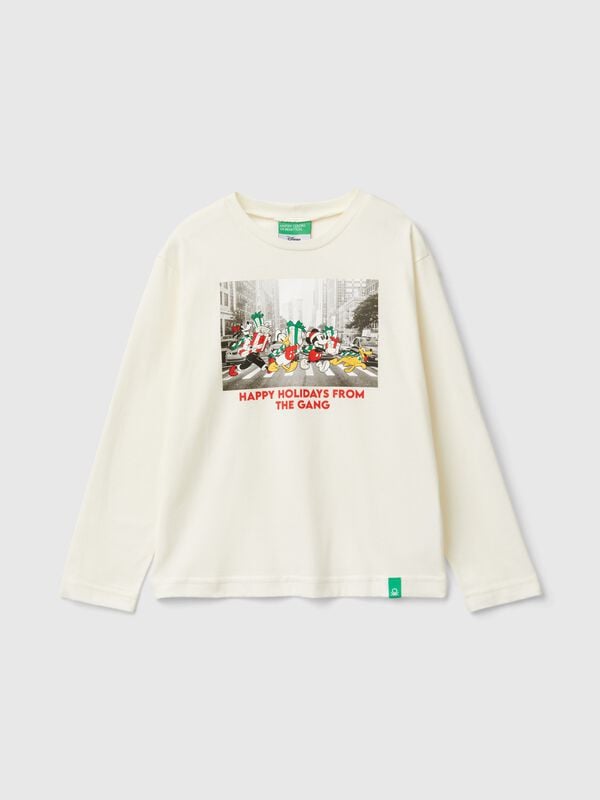 Camiseta Mickey & Friends navideña Niño
