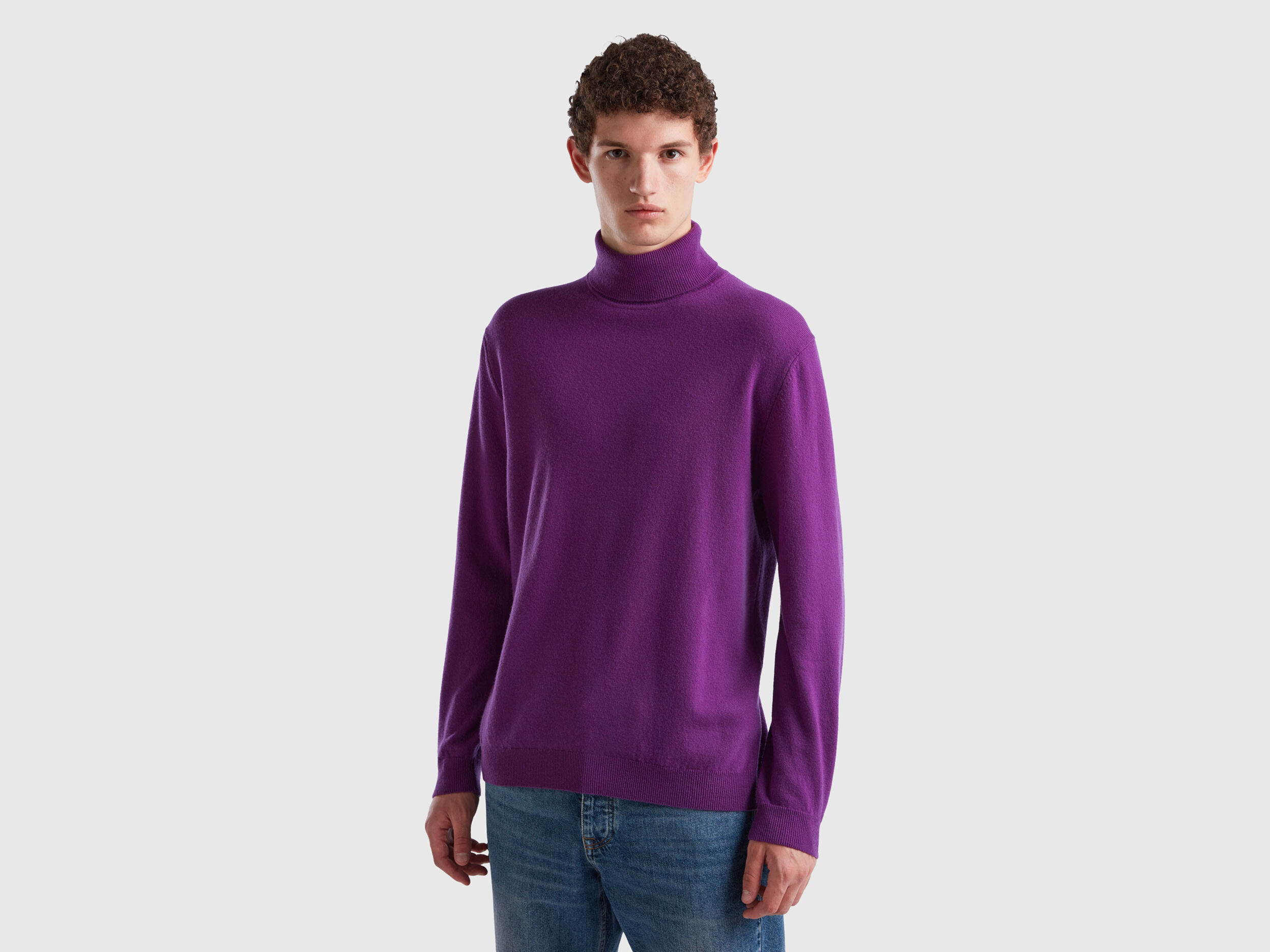 Sueter morado hombre hotsell
