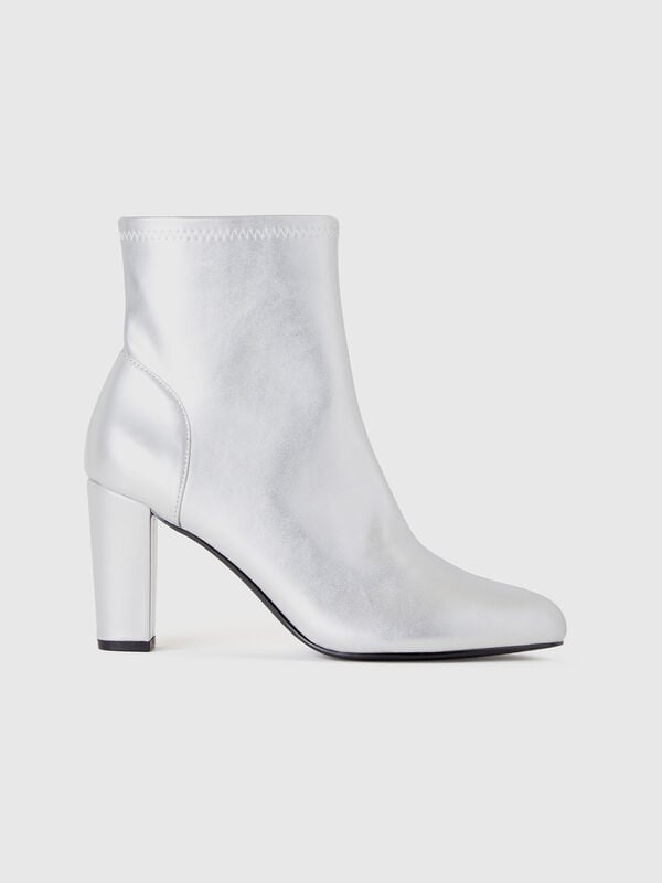 Botines elásticos de tacón Mujer