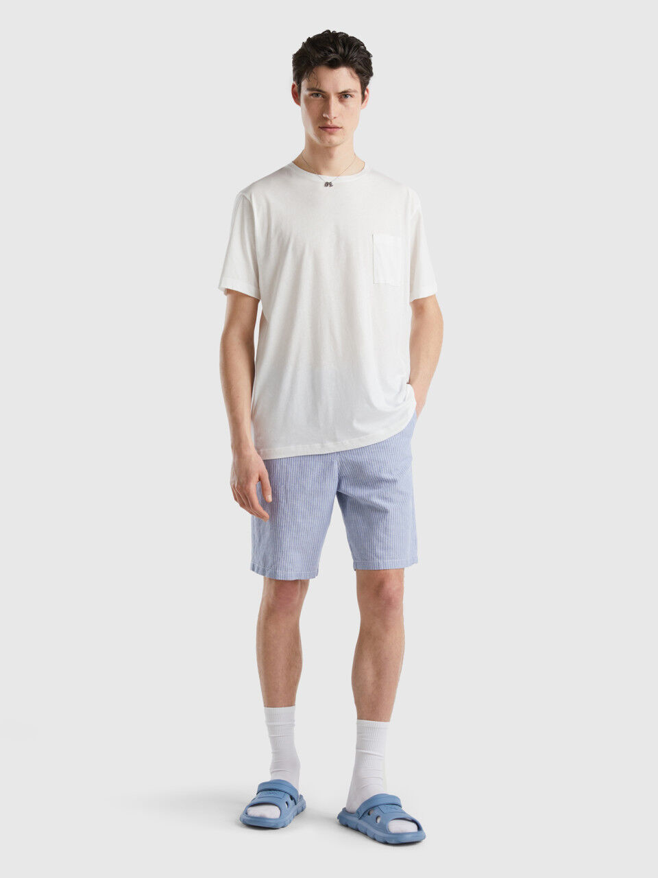 Pantalon corto sale benetton