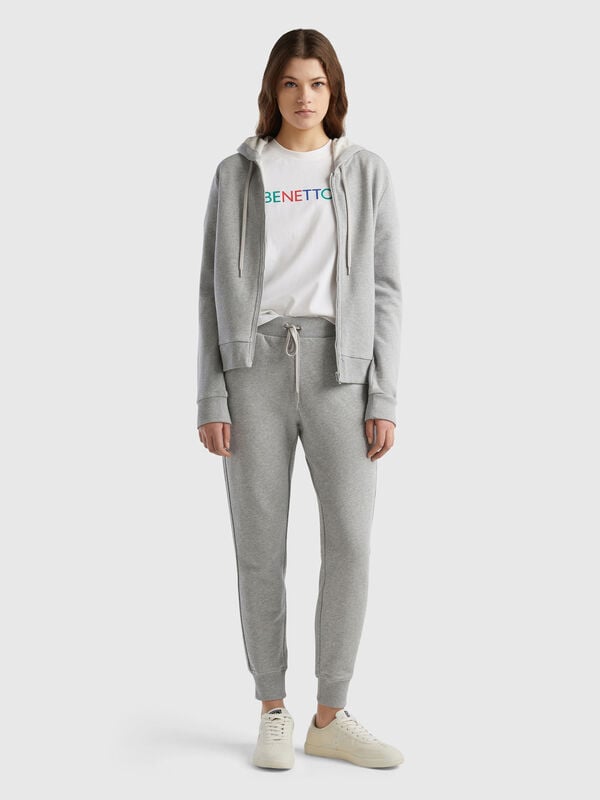 Pantalón jogger con cordón Mujer