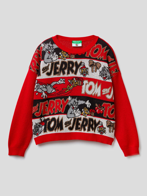 Jersey navideño de Tom & Jerry Niña