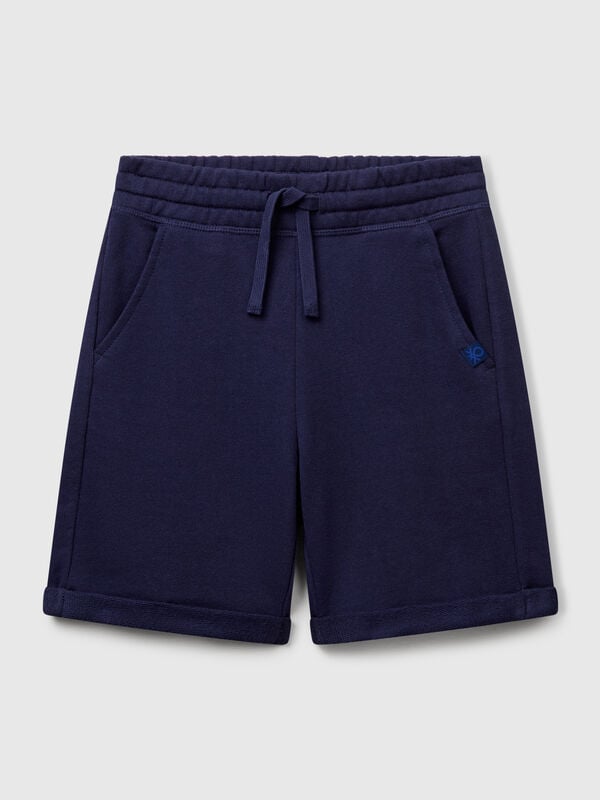 Bermudas de felpa de algodón puro Niño