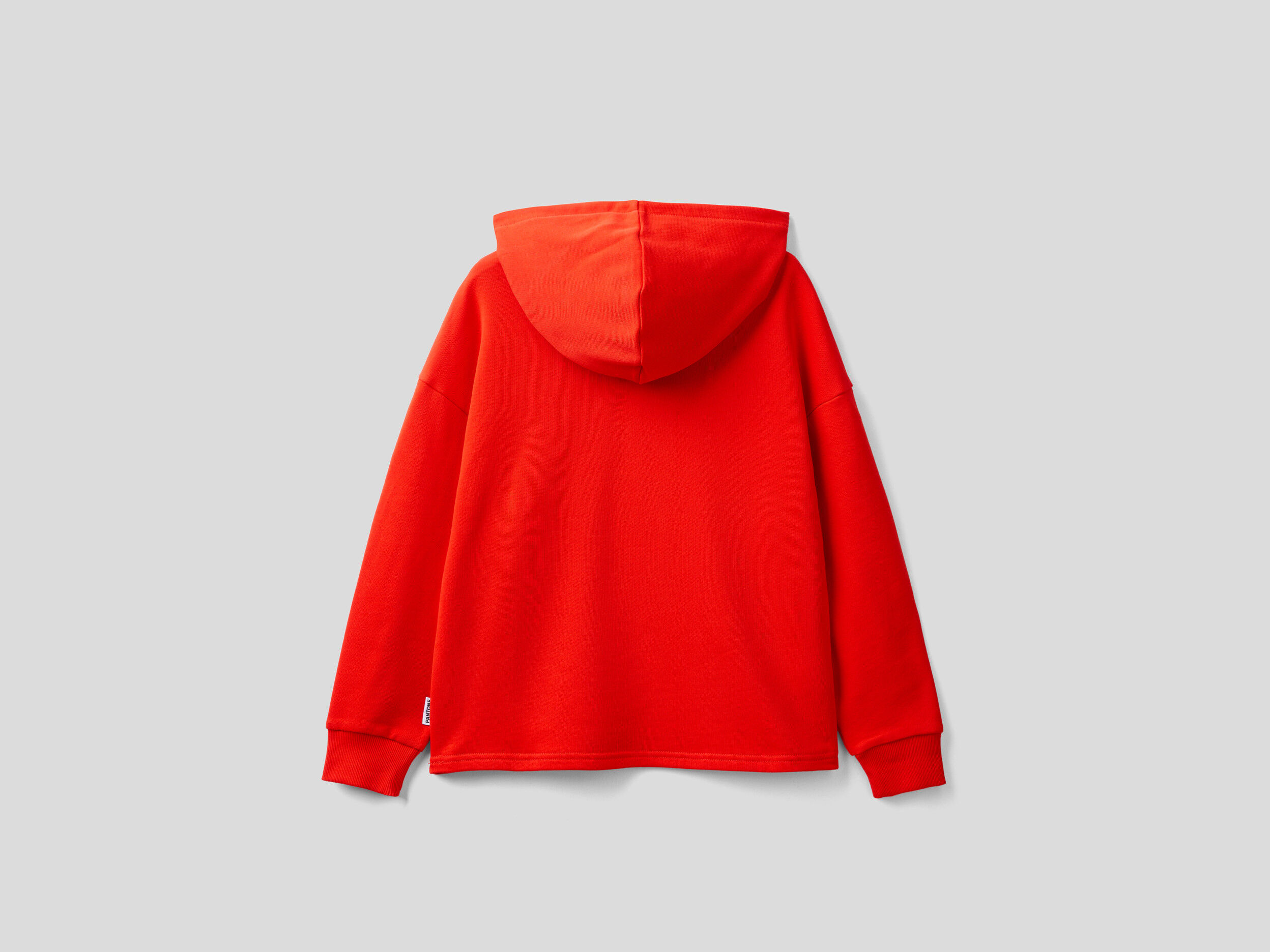 Sudadera roja shop con capucha