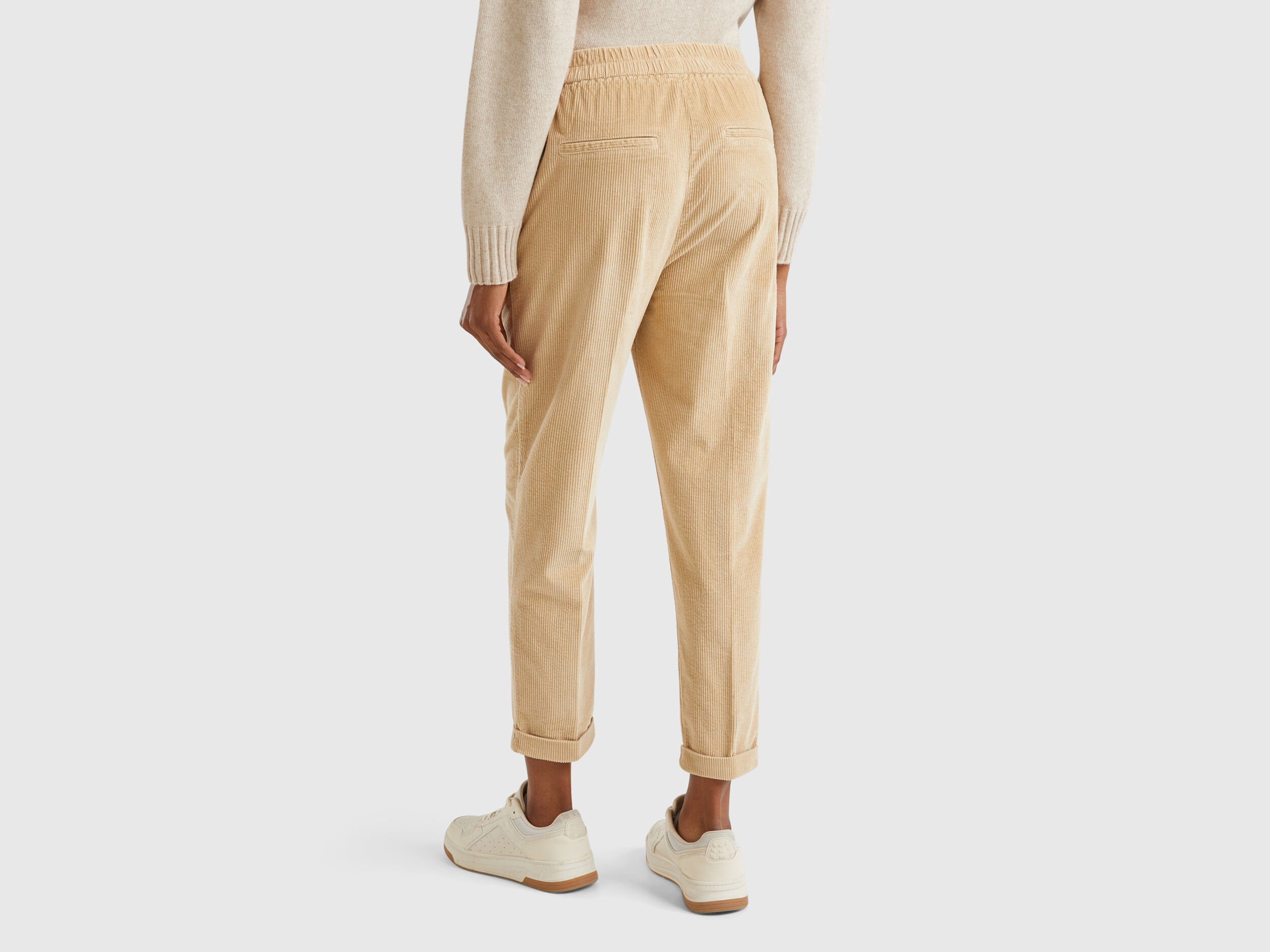 Pantaloni chino benetton on sale