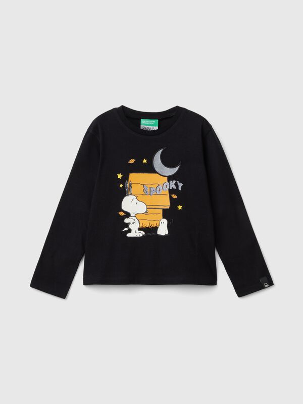 Camiseta de los ©Peanuts con estampado de glitter Niña