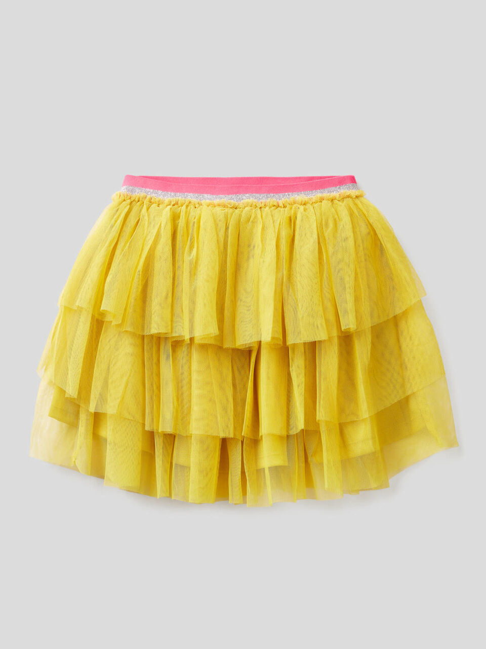 Falda de tul con volantes image number 1