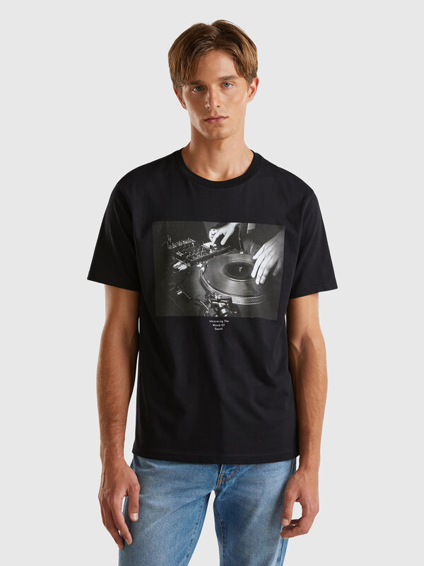Camiseta con estampado fotográfico Hombre