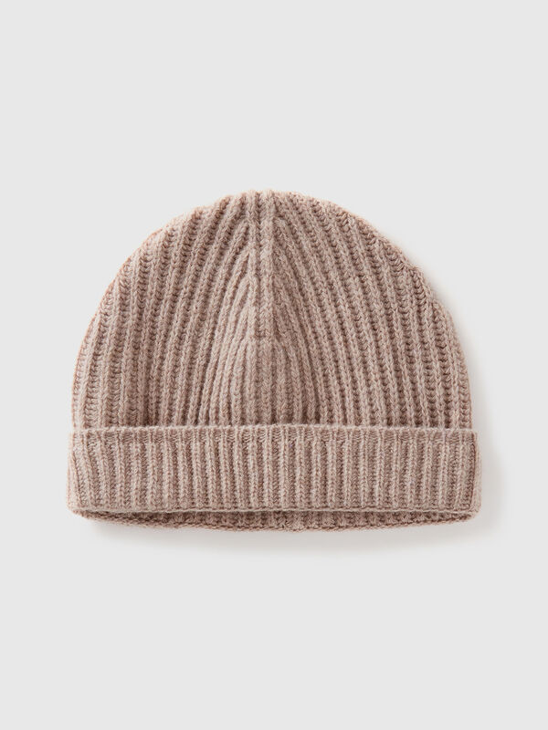 Gorro de pura lana virgen Hombre