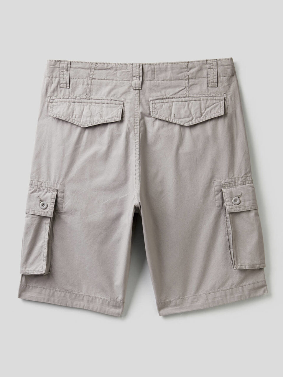 Bermudas cargo de 100% algodón image number 2