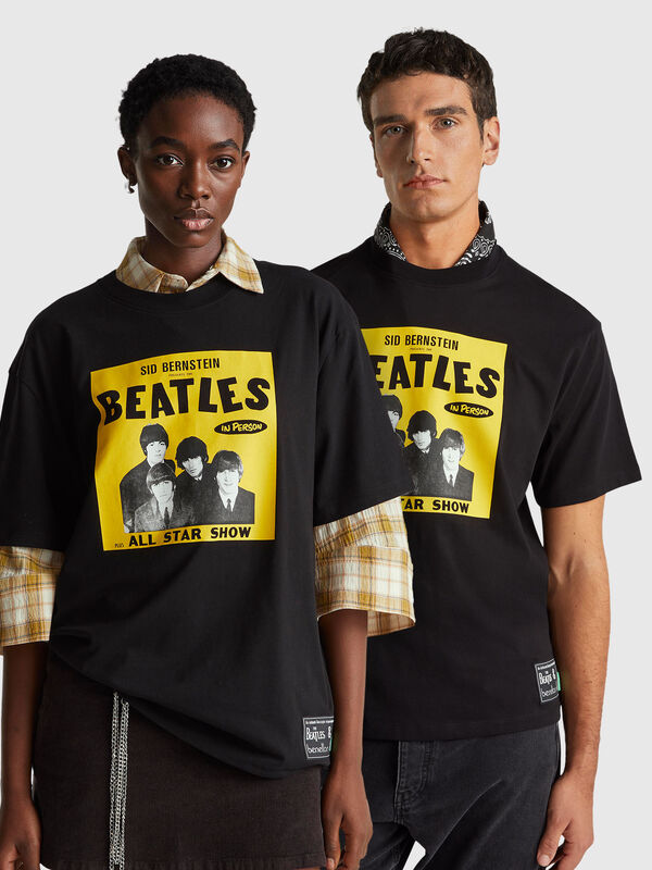 Camiseta de algodón de los Beatles
