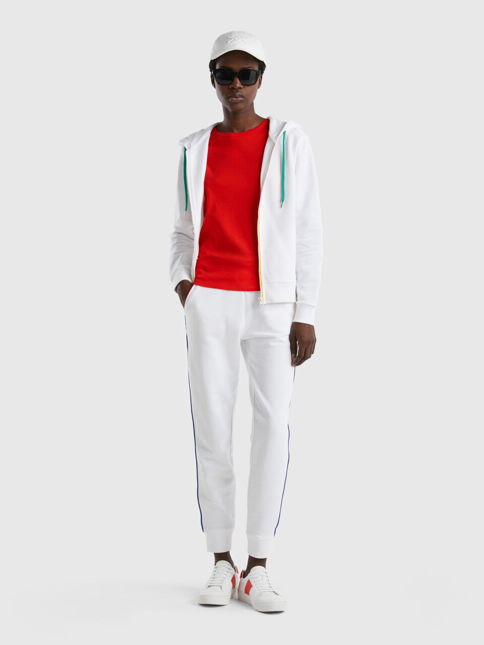 Sudadera Mujer con Capucha Coleccion 2024 Benetton