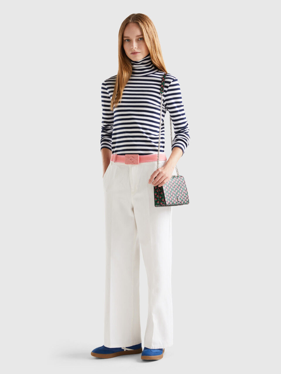 Pantaloni palazzo benetton deals