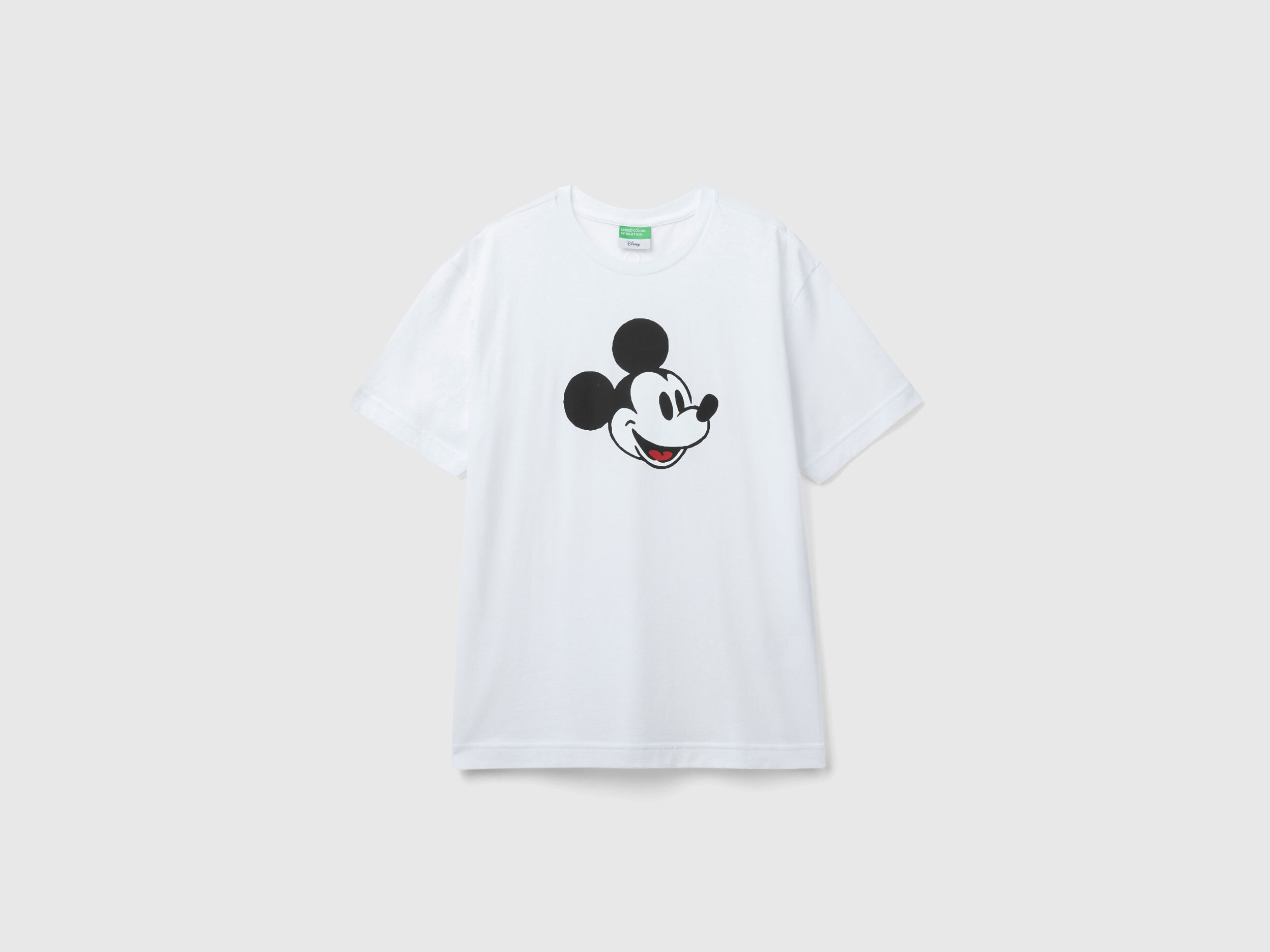 Camiseta blanca mickey mouse shop