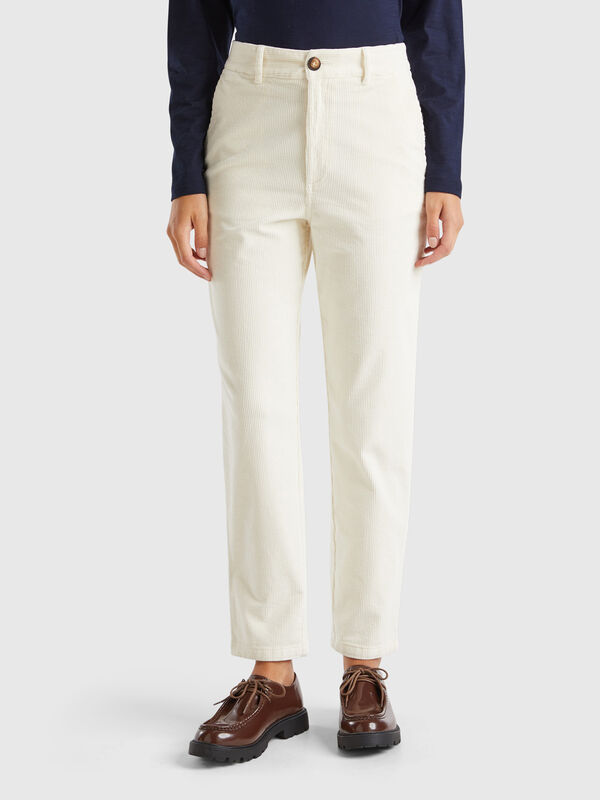 Pantalón holgado de pana Pantalón holgado de pana Mujer