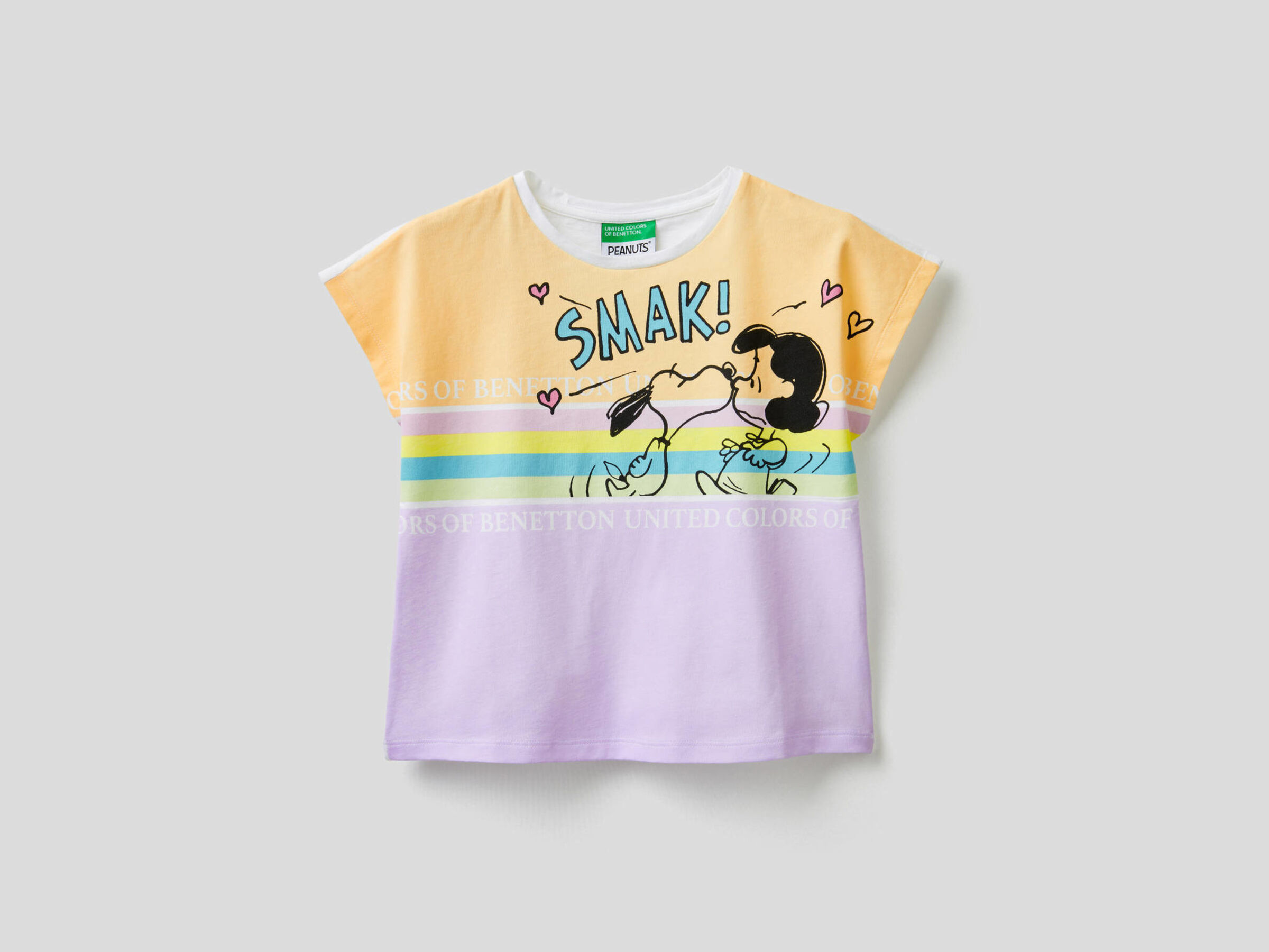 Camiseta con estampado de los Peanuts de 100% algodón image number null