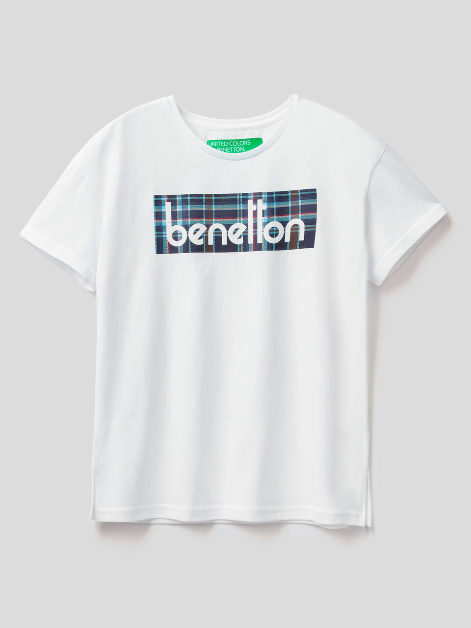 Camiseta de 100 % algodón orgánico con estampado de logotipo image number 1