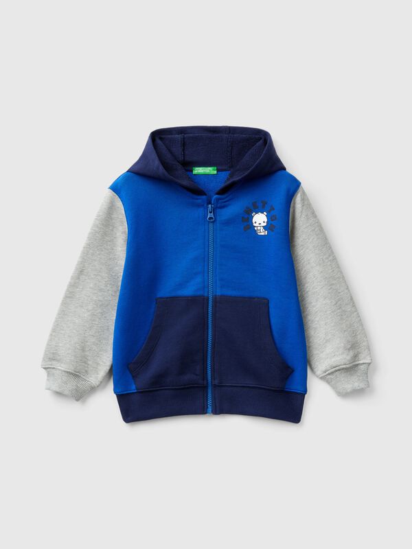 Sudadera con logotipo y capucha Niño