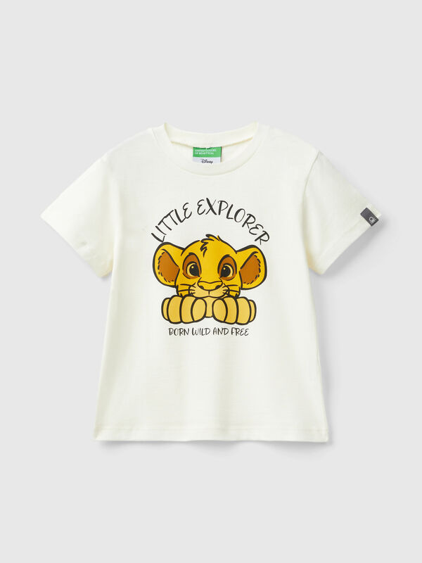 Camiseta blanco crema ©Disney Simba Niño