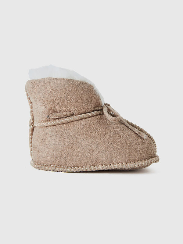 Zapatillas con efecto ante Recién nacidos