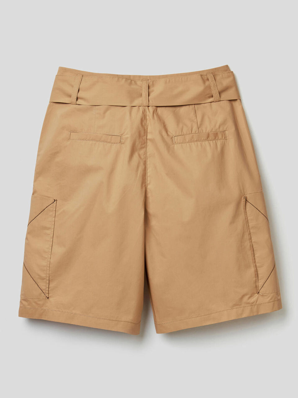 Bermudas cargo de 100% algodón image number 2