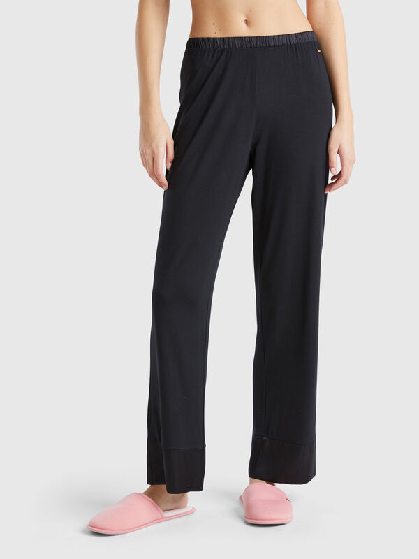 Pantalón de Modal y seda Mujer