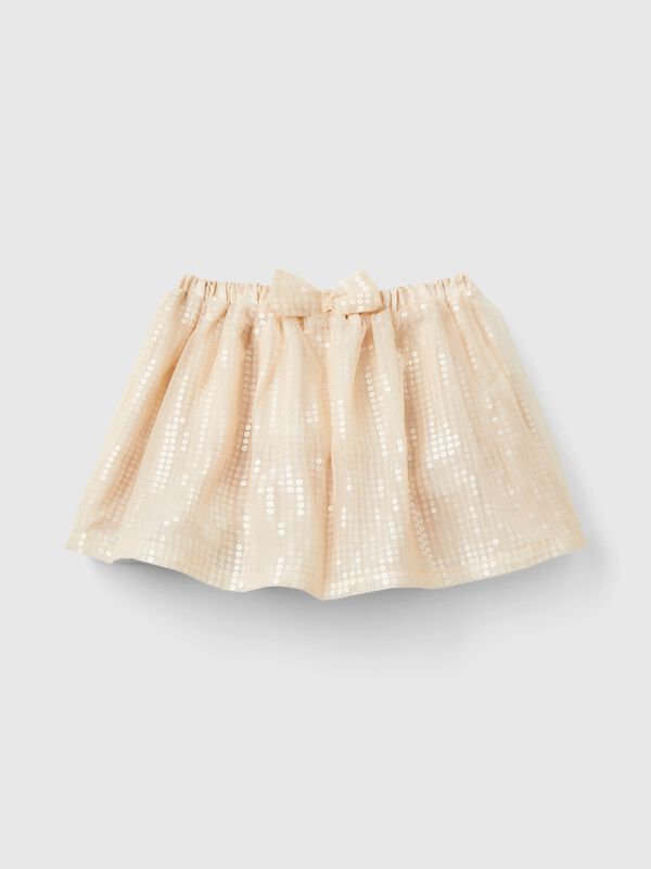 Falda de tul con lentejuelas Niña