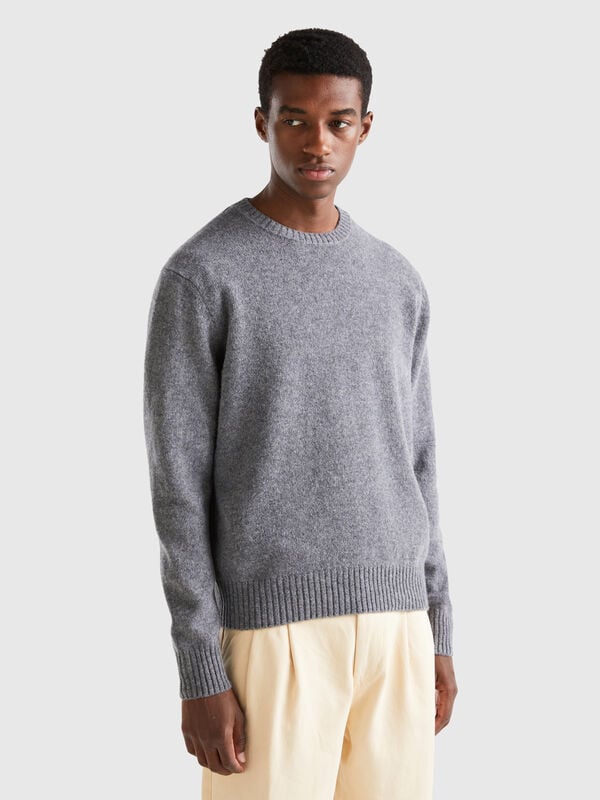 Jersey de lana Shetland Hombre
