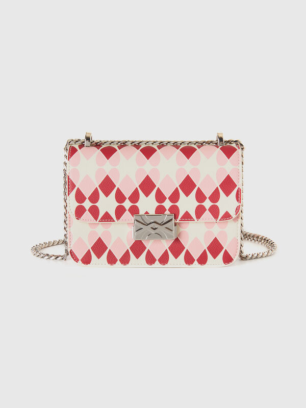 Be Bag pequeño con estampado de corazones Mujer