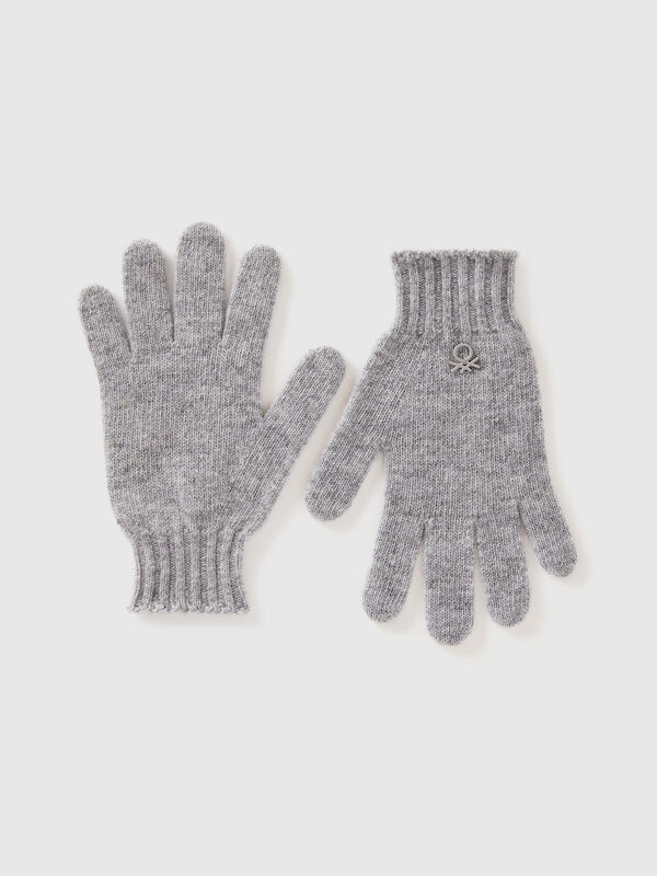 Guantes de lana mixta Niño