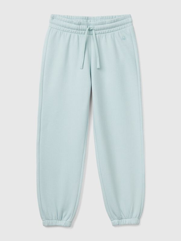 Pantalón deportivo de felpa con cordón Niña