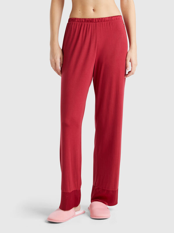 Pantalón de Modal y seda Mujer