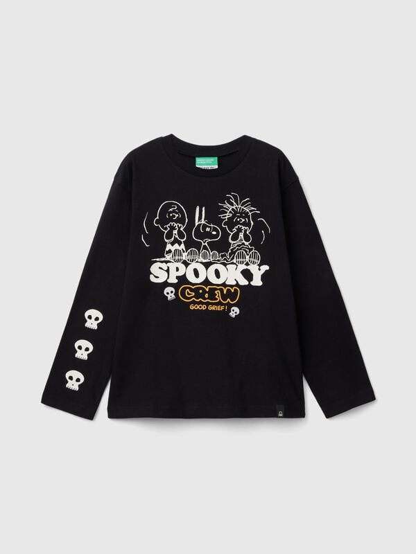 Camiseta de los ©Peanuts con estampado luminiscente Niño