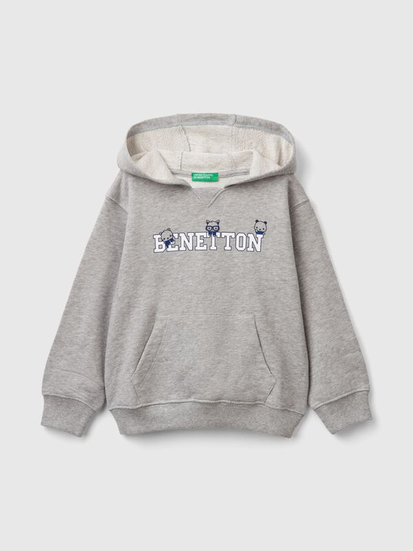 Sudadera de 100 % algodón con capucha Niño