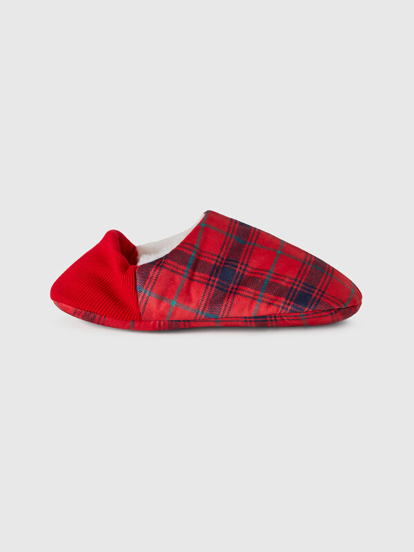 Zapatillas reversibles de pelo sintético Mujer