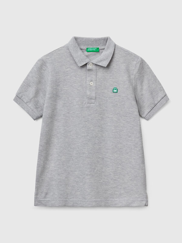 Polo slim fit de algodón puro Niño
