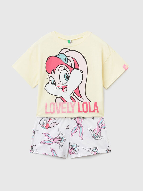 Pijama corto de Bugs Bunny y Lola Niña