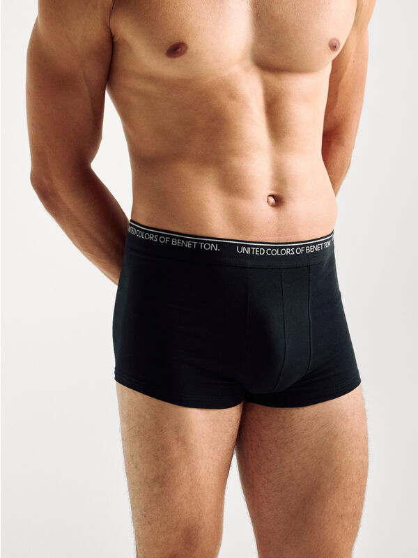 calzoncillos bóxer de algodón elástico Hombre