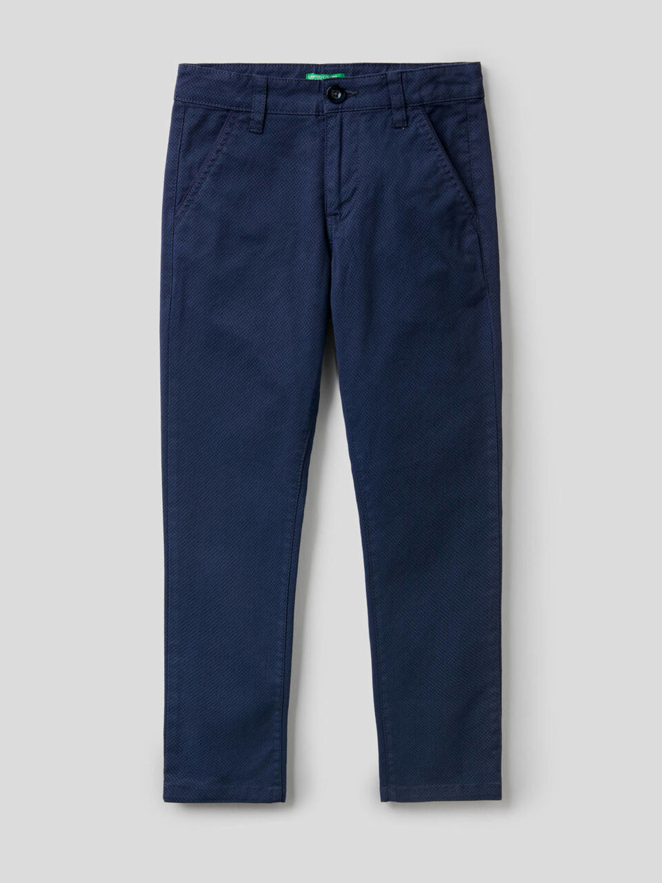 Pantalón de algodón elástico estampado image number null