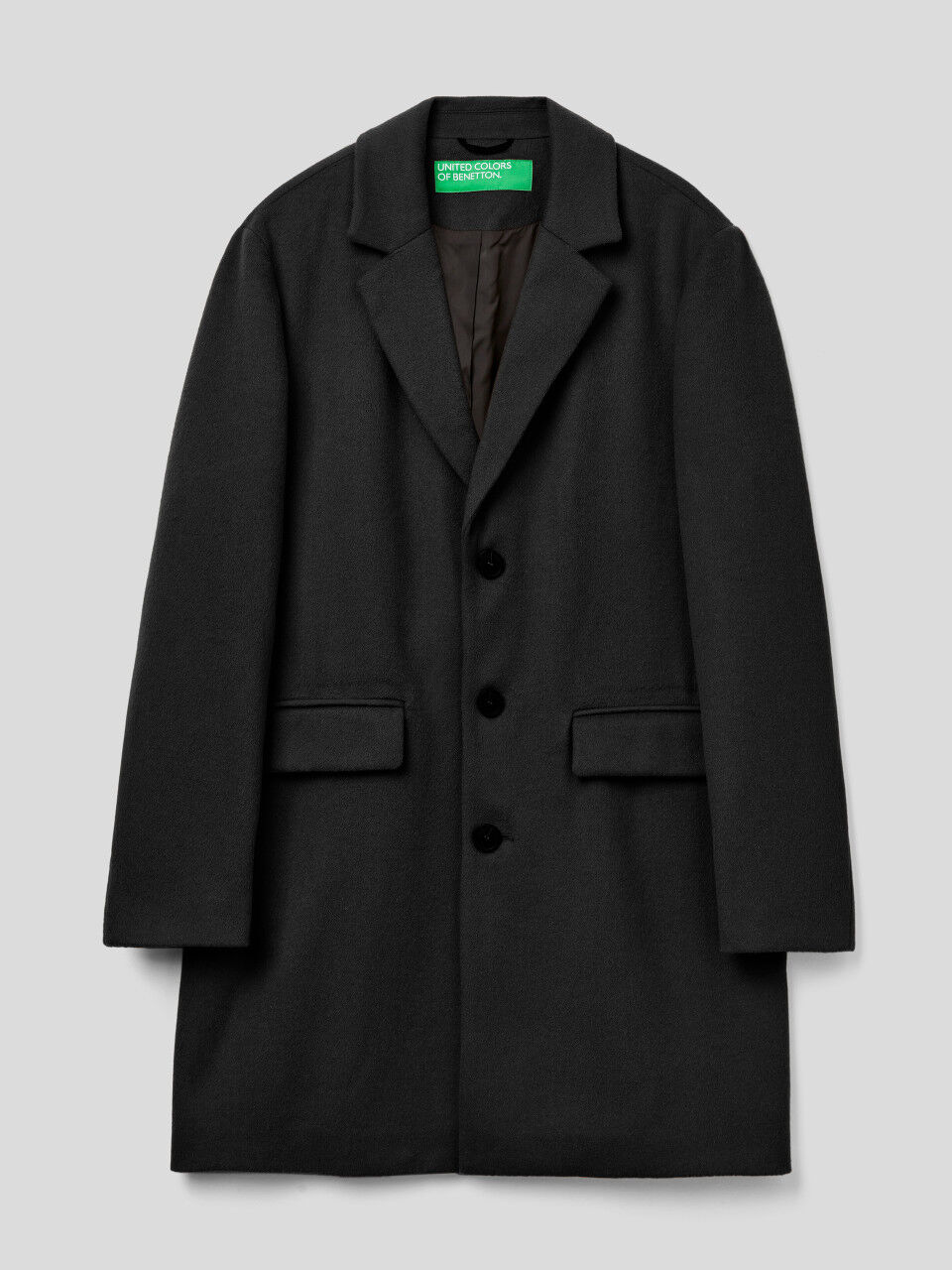 Abrigo Largo Hombre Nueva Coleccion 2024 Benetton