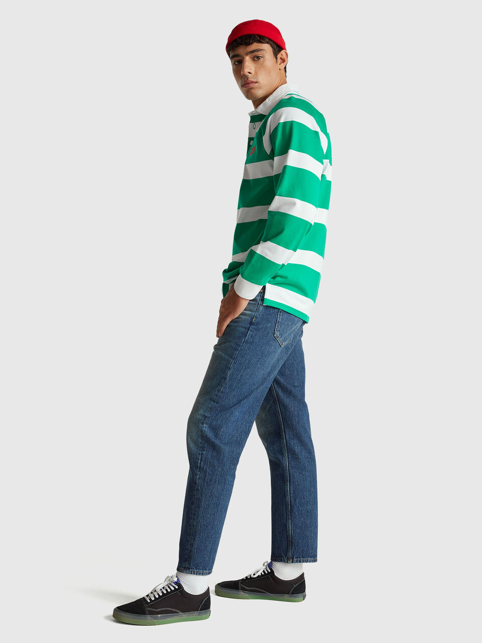 L/S POLO SHIRT Hombre image number null