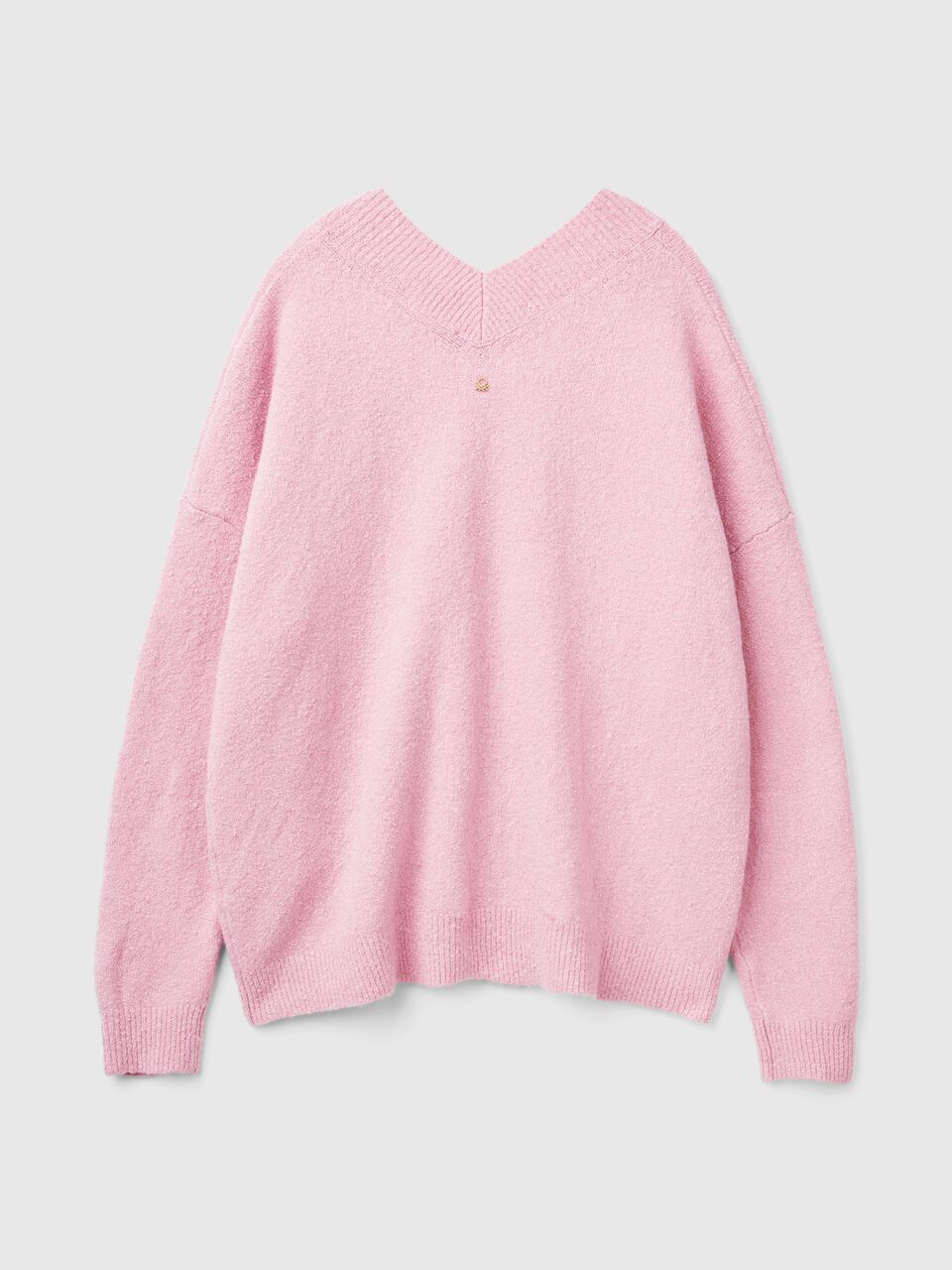 V NECK SWEATER L/S Mujer image number 2
