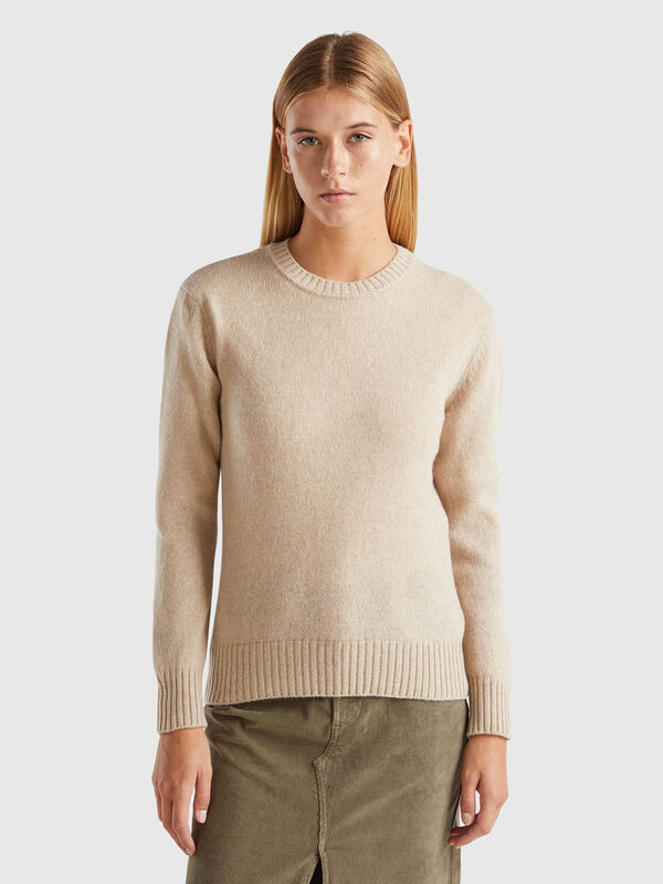 Jersey de pura lana Shetland Mujer