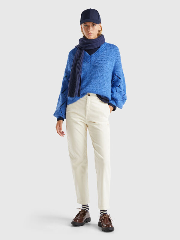 Pantalón holgado de pana Pantalón holgado de pana Mujer