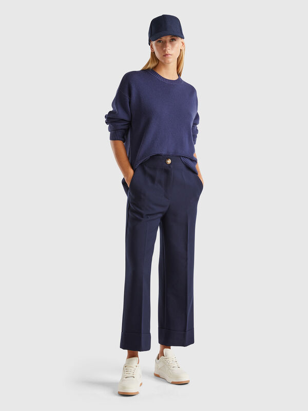 Pantalón con vuelta Pantalón con vuelta Mujer