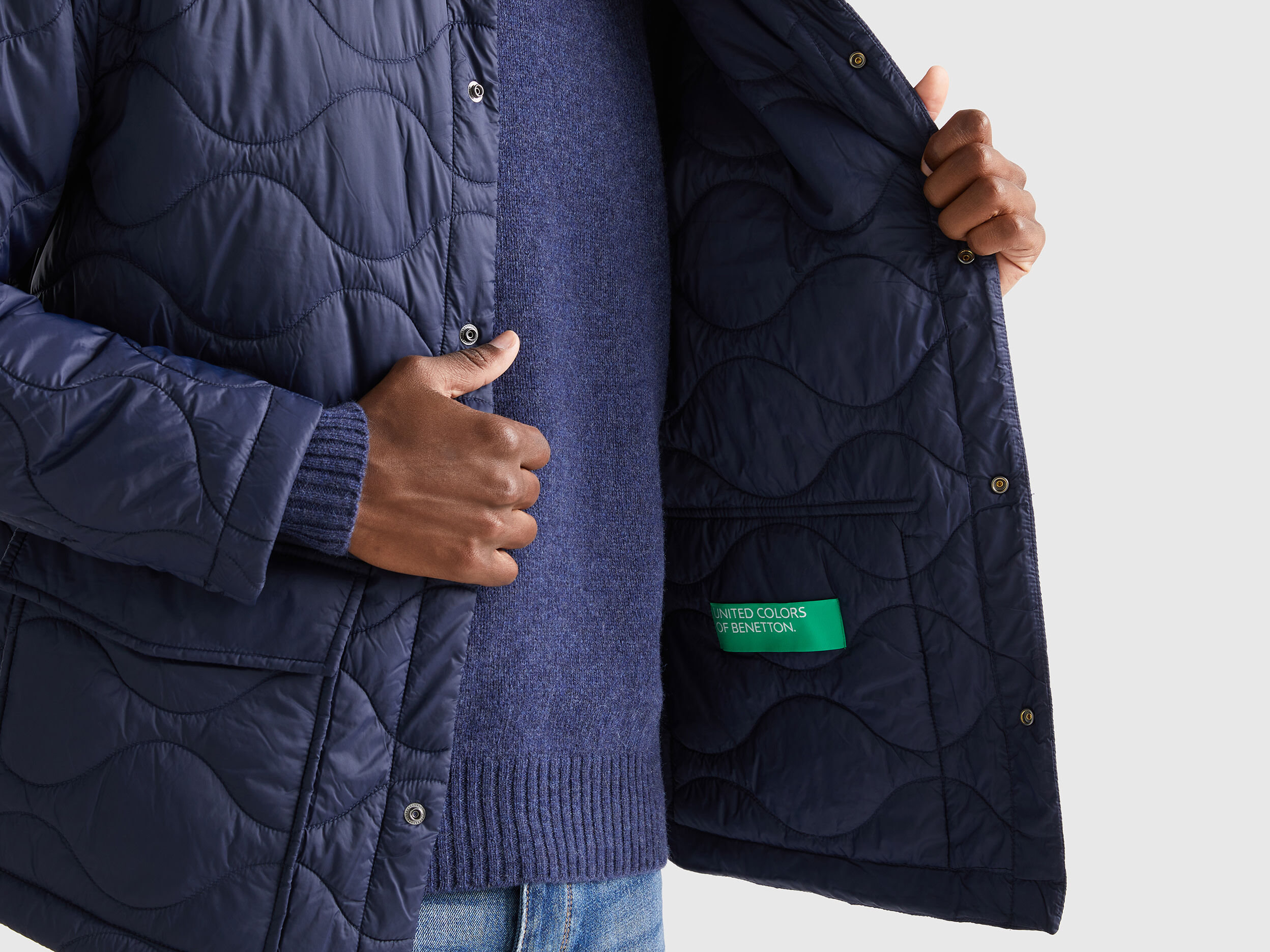Chaqueta benetton hombre outlet